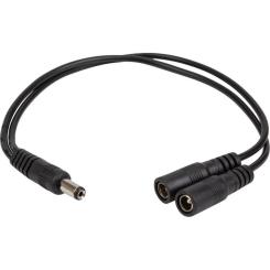 Кабель питания PowerPlant DC M to 2xDC F 5.5x2.1mm Фото