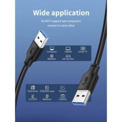 Дата кабель Cabletime USB 3.0 AM/AM 3.0m Фото 2