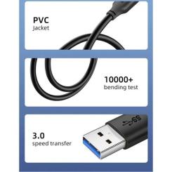 Дата кабель Cabletime USB 3.0 AM/AM 3.0m Фото 3