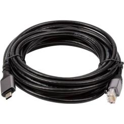 Дата кабель PowerPlant USB-C to RJ45 Ethernet 5.0m Фото 1