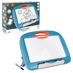 Мольберт Smoby дошка для малювання 27х43х31 см Синя Фото 2