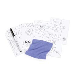 Мольберт Smoby дошка для малювання 27х43х31 см Синя Фото 4