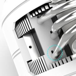 Кулер для процессора Zalman ZET5WHITE Фото 5