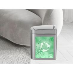 Контейнер для мусора Xiaomi Ninestars Space Silver Фото 8