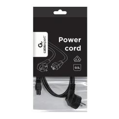 Кабель питания Cablexpert C5 0.5m 0.75mm2 Фото 3