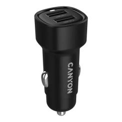Зарядное устройство Canyon 2xUSB 24W black Фото