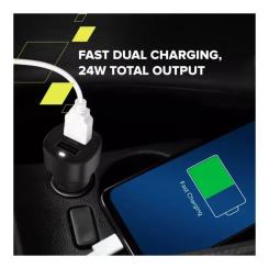 Зарядное устройство Canyon 2xUSB 24W black Фото 6