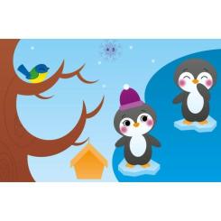 Книга Ранок Ведмежа. Аплікації наліпками - Юлія Каспарова Фото 1