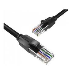 Патч-корд Vention 0.5м, UTP cat 6 RJ-45 black Фото
