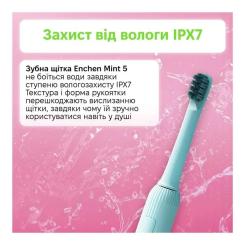 Электрическая зубная щетка Enchen Mint5 Sonik Blue Фото 6