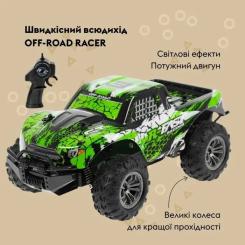 Радиоуправляемая игрушка Otamanko Швидкісний всюдихід OFF-ROAD RACER, зелений Фото 3