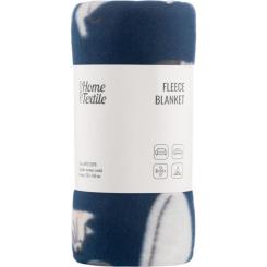 Плед Ardesto Fleece 100% поліестер, котики, синій 130х160 см Фото