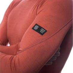 Термокофта Sensor Merino Active LS 23200037, SM11MA-terracotta-L Фото 4