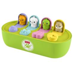 Развивающая игрушка Fisher-Price Прятки со зверьками Фото 1
