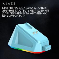 Мышка Ajazz AJ159P MC Wireless/Bluetooth/USB Charging Dock Blu Фото 10