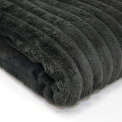 Плед Bergamo Line черный 130 х 180 см Фото 1