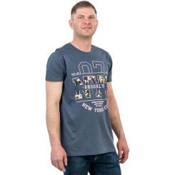 Футболка Sol's Imperial 190 NYC графітовий XXL Фото 1