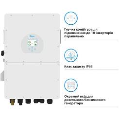 Солнечный инвертор Deye SUN-25K-SG02HP3-EU, 25кВт Фото 3