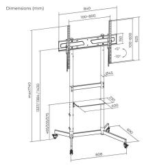 Стойка презентационная ITech T1044TE Фото 7