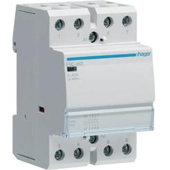 Автоматический выключатель Hager 63 A 230V 4NO 3P (A) Фото