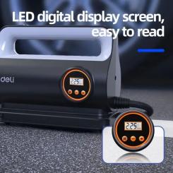 Автомобильный компрессор Deli 22 Л/мин, 150 psi Фото 1