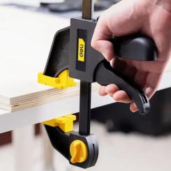 Струбцина Deli быстрозажимная 25 см Фото 7