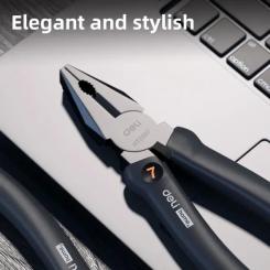 Плоскогубцы Deli Home Series 180 мм Фото 2