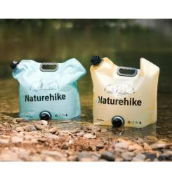Ведро складное Naturehike CNK2450CF027 для води 10 л, жовте Фото 6