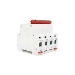 Автоматический выключатель ZUOYI Z7-63Z 4P C63 DC1000V Фото 2