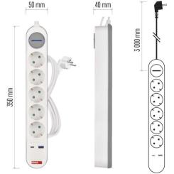 Сетевой удлинитель EMOS P1523FC Фото 10