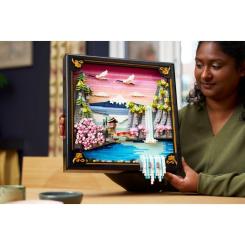 Конструктор LEGO ART Японский пейзаж с цветом сакуры Фото 9