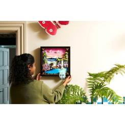 Конструктор LEGO ART Японский пейзаж с цветом сакуры Фото 10