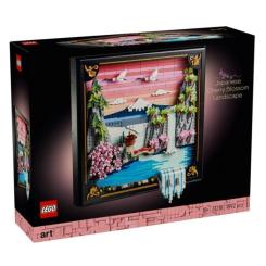 Конструктор LEGO ART Японский пейзаж с цветом сакуры Фото