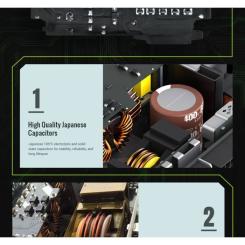 Блок питания Gamemax 650W Фото 11