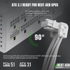 Блок питания Gamemax 650W Фото 4