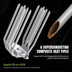 Кулер для процессора Gamemax SIGMA 620 WH Фото 9