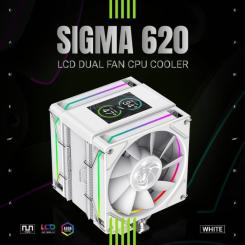 Кулер для процессора Gamemax SIGMA 620 WH Фото 6