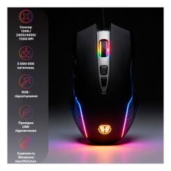 Мышка Hölmer M-03GS USB Black Фото 11