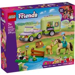 Конструктор LEGO Friends Прицеп для лошади и жеребенка Фото