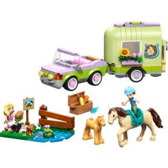 Конструктор LEGO Friends Прицеп для лошади и жеребенка Фото 1