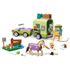 Конструктор LEGO Friends Прицеп для лошади и жеребенка Фото 2