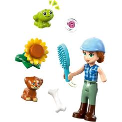 Конструктор LEGO Friends Прицеп для лошади и жеребенка Фото 6