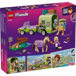 Конструктор LEGO Friends Прицеп для лошади и жеребенка Фото 8