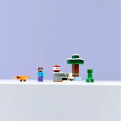Конструктор LEGO Minecraft Приключения Стива в тайге Фото 11