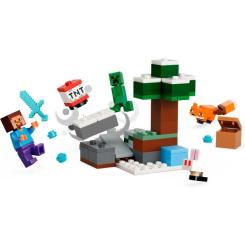Конструктор LEGO Minecraft Приключения Стива в тайге Фото 2