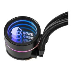 Система жидкостного охлаждения Qube ZT-240 black Фото 3