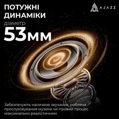 Наушники Ajazz AHM08 MAX 3-Mode White/Purple Фото 7