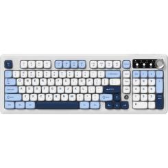 Клавиатура Ajazz AF98 Plus Wireless/Bluetooth/USB UA White/Blue Фото