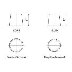 Аккумулятор автомобильный EXIDE AGM 50Ah Фото 2
