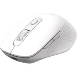 Мышка OfficePro M265W Wireless/Bluetooth Silent Click White Фото 2
